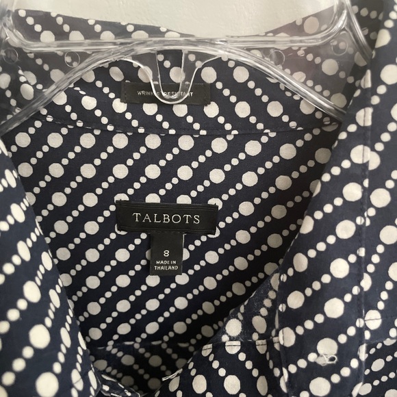 Three Talbots button downs. Two are the wrinkle resistant - Picture 4 of 4